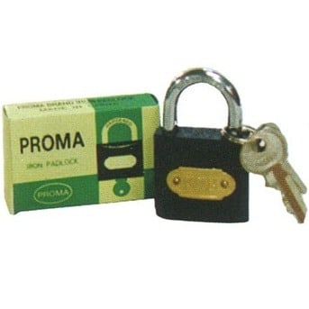 กุญแจดำPROMA 50mm.