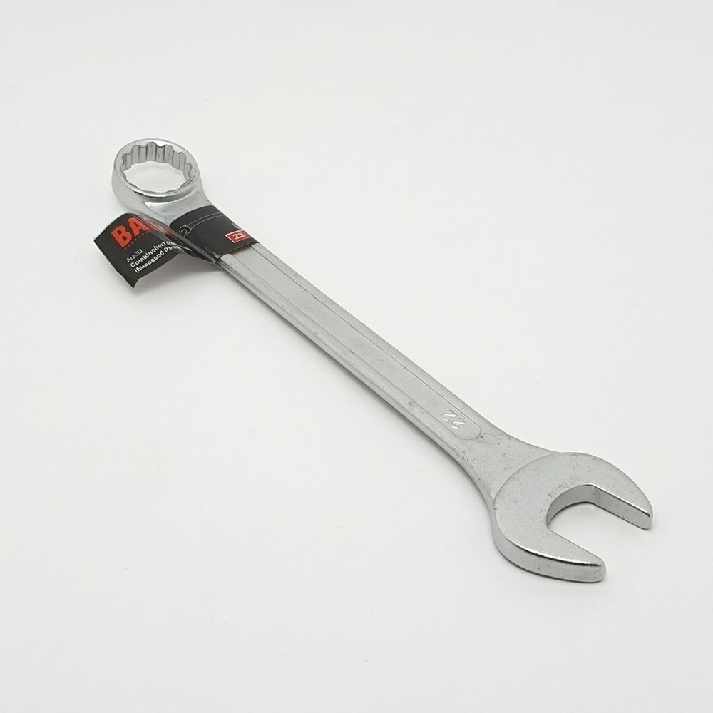 BAUM ประแจแหวนข้างปากตาย 22mm. (Carbon-Steel)
