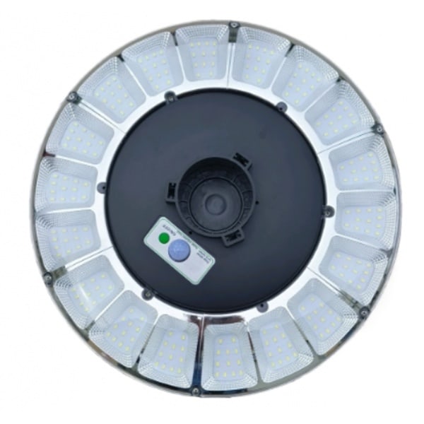 EILON โคมไฟสนาม UFO โซลาร์เซลล์ พร้อมรีโมท 600W รุ่น ETYD-XHD55-600W แสงคูลไวท์ (เฉพาะตัวโคม)