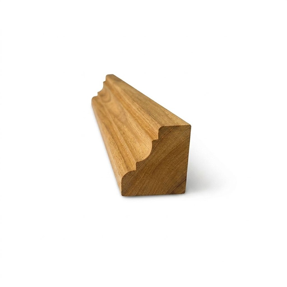 คิ้วไม้สัก SJK34 5/8"x5/8"x9.1/2ft