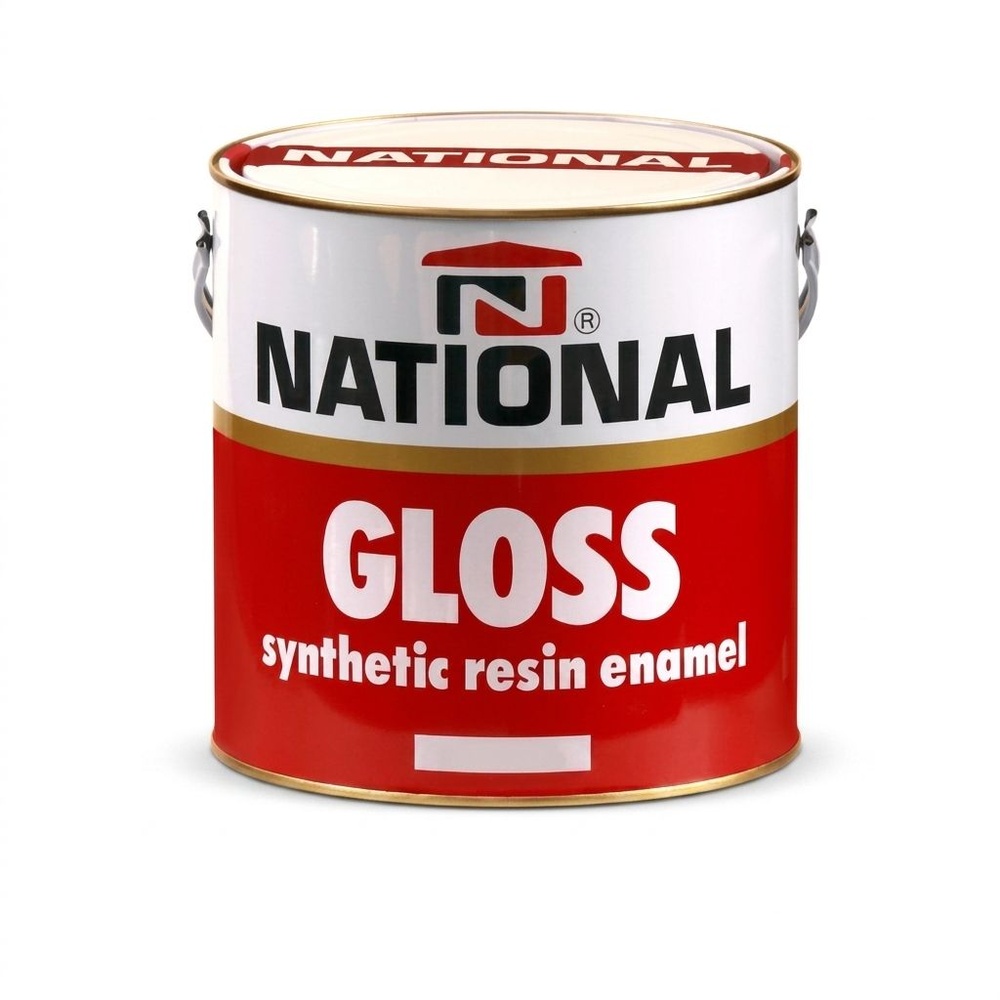 National สีเคลือบน้ำมัน เงา 222 แกลลอน สีบรอนซ์เงิน