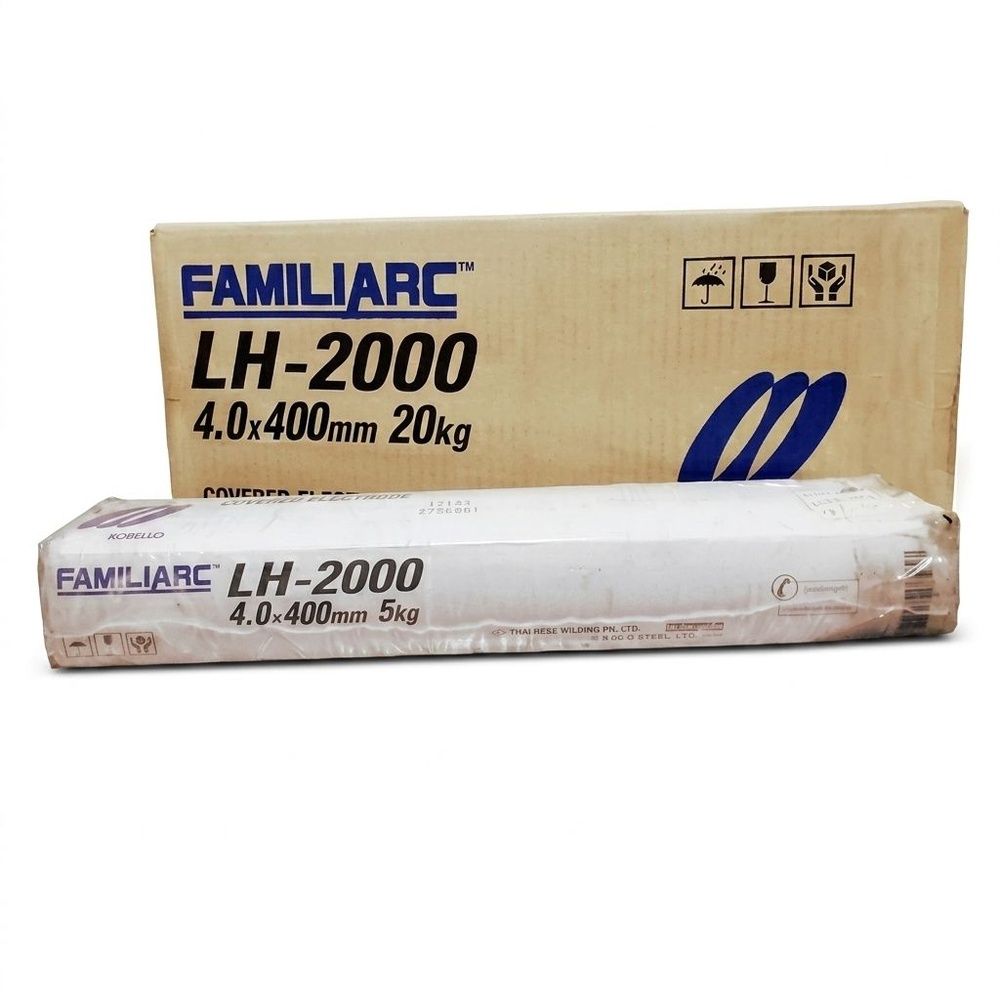 KOBE ลวดเชื่อมเหล็กเหนียวขนาด 4.0X400mm. รุ่น LH-2000 E7016