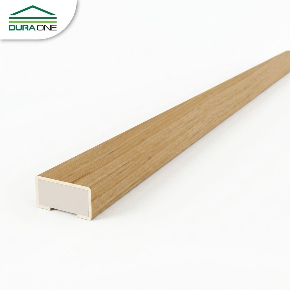 ดูร่าวัน ราวจับบันได ซีเมนต์บอร์ด ปิดผิวSPC 2.5x7x240 ซม. สี Maple