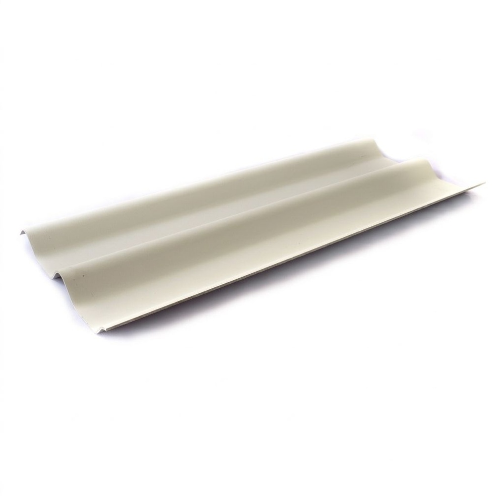 โอฬาร กระเบื้องหลังคาลอนคู่ 0.5x50x150 ซม. สีไททาเนี่ยม