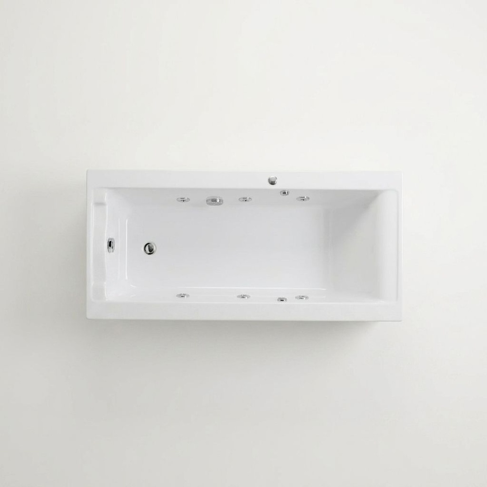 American Standard อ่างสปาระบบน้ำวน (แบบฝัง) ไม่รวมก๊อก รุ่น ทิซซิโอ-เอส 70021100-WT
