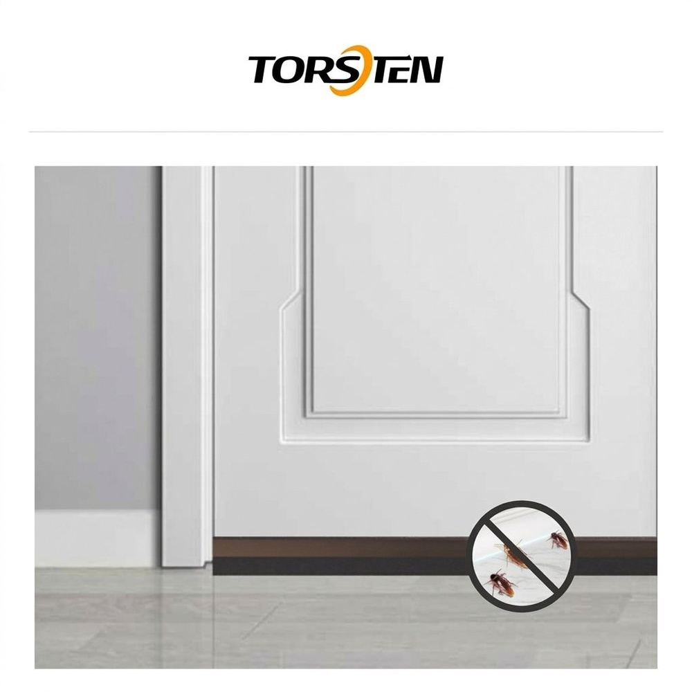 TORSTEN เส้นกันแมลงอะลูมิเนียม แถบพีวีซี รุ่น KZT091-T08 80ซม. สีน้ำตาล