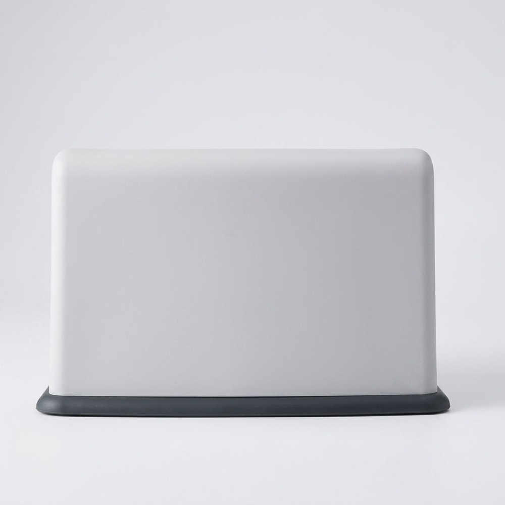 GOME กล่องทิชชู่พลาสติกเหลี่ยม ขนาด 13x17.5x11 ซม. รุ่น SGY015-GY สีเทา