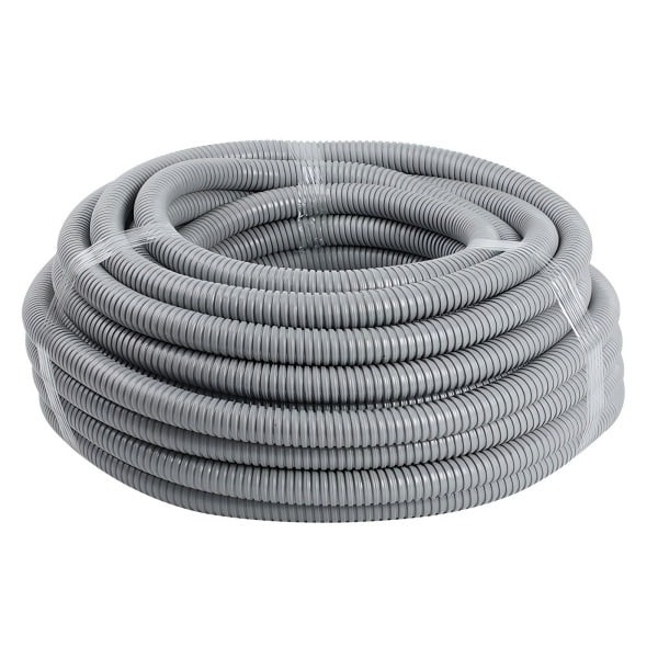 V.E.G.ท่ออ่อนเหล็กกันน้ำ 3/4 50M/ม้วน สีเทา