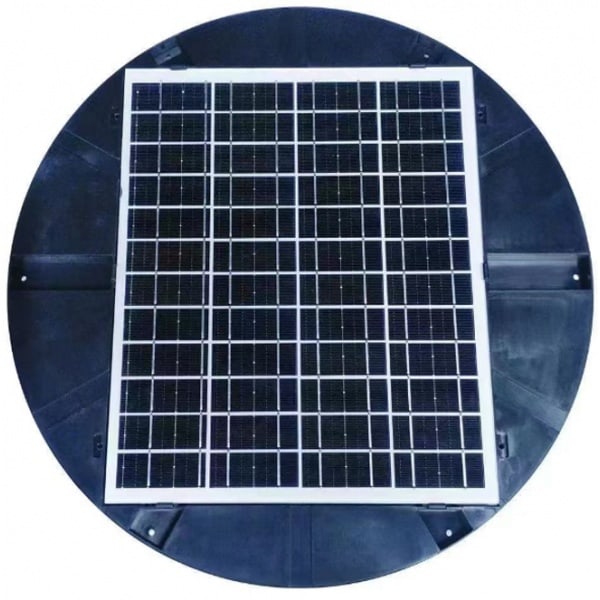 EILON โคมไฟสนาม UFO โซลาร์เซลล์ พร้อมรีโมท 600W รุ่น ETYD-XHD55-600W แสงคูลไวท์ (เฉพาะตัวโคม)
