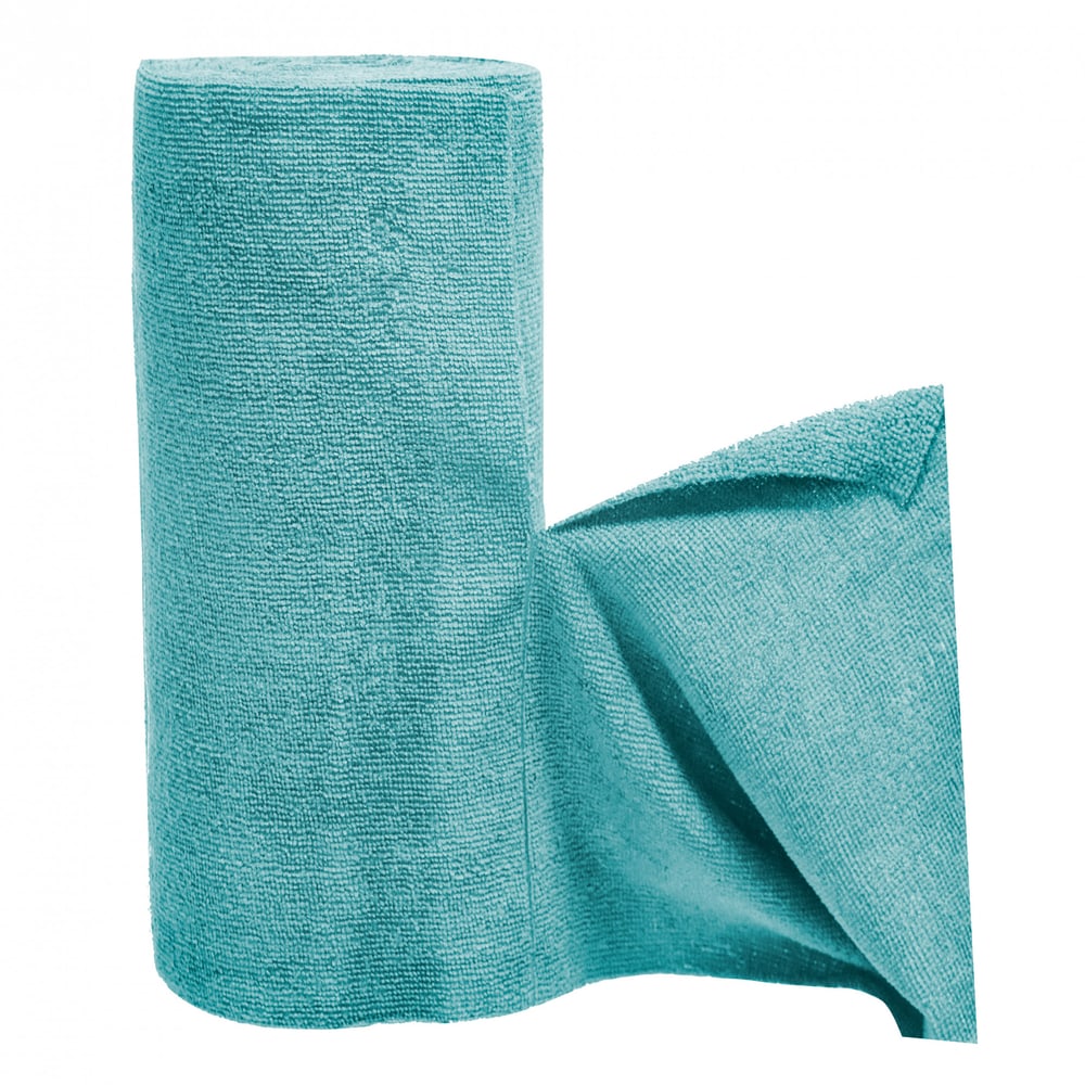 Wink Plus ผ้าไมโครไฟเบอร์ทำความสะอาดแบบม้วน TG55737-BL 30x30 ซม. 25 ชิ้น สีฟ้า