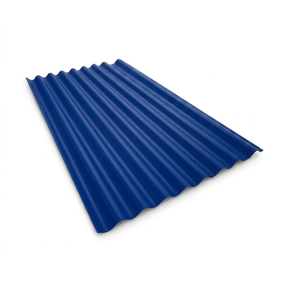 ตราเพชร กระเบื้องหลังคาลอนเล็ก 0.4x54x120 ซม. สีฟ้ารุ่งโรจน์