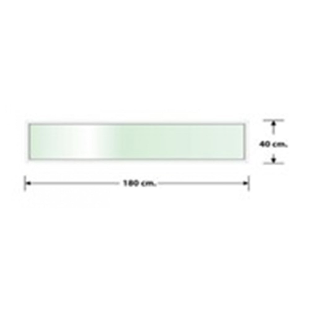 WELLINGTAN (LIKE) ช่องแสงอะลูมิเนียม 180 x 40 ซม. สีชา