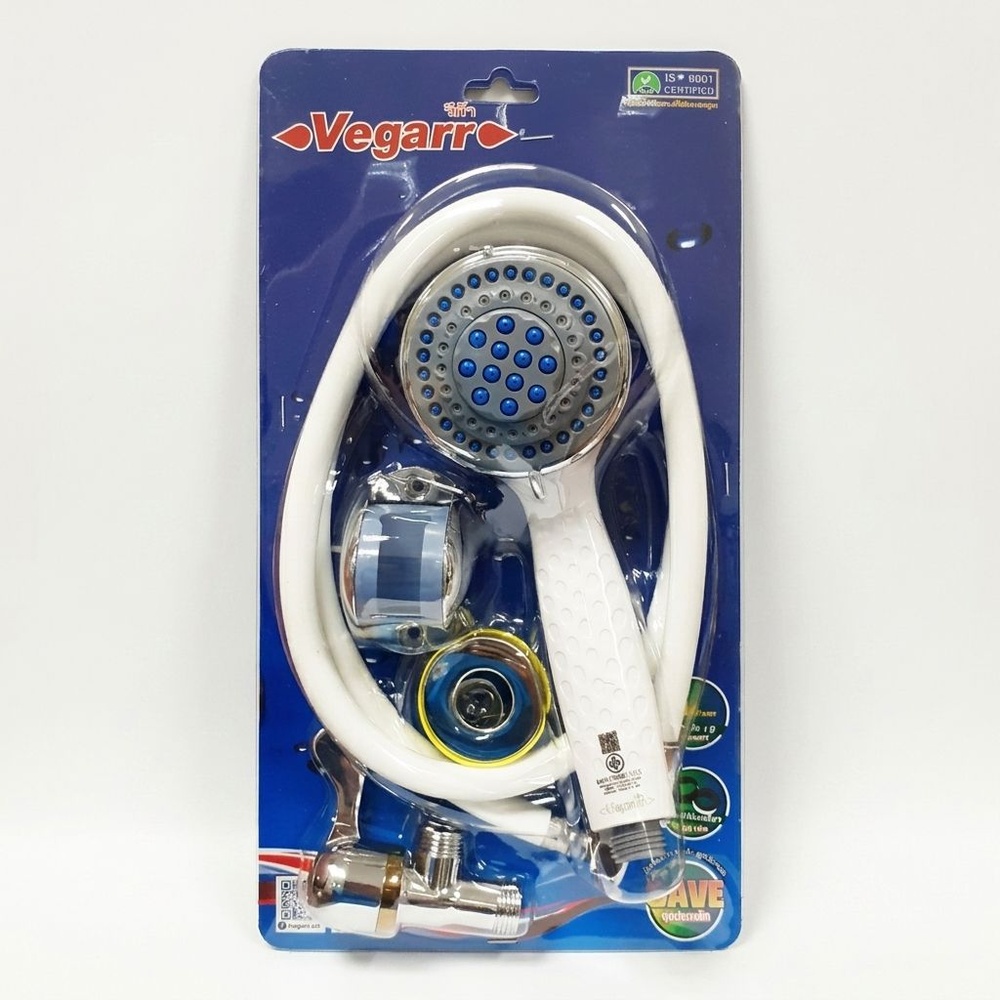 Vergarr ชุดฝักบัวครบชุด รุ่น SAVE-VK959VHY สีขาว