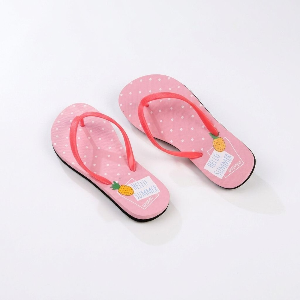 USUPSO รองเท้าแตะผู้หญิง No.38 สีชมพู