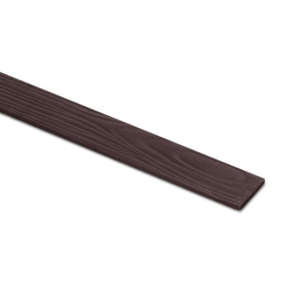 ตราเพชร ระแนงขอบตรงลายไม้ 0.8x7.5x300 ซม. สีน้ำตาลอินทนิล