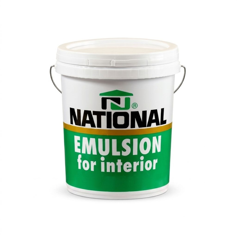 National สีน้ำทาภายใน ด้าน 300 ถัง สีขาว