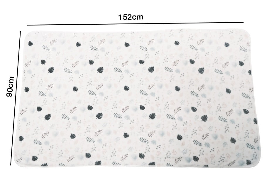 Truffle ผ้าห่ม รุ่น Tama-04ขนาด 90x152 ซม. สีขาว