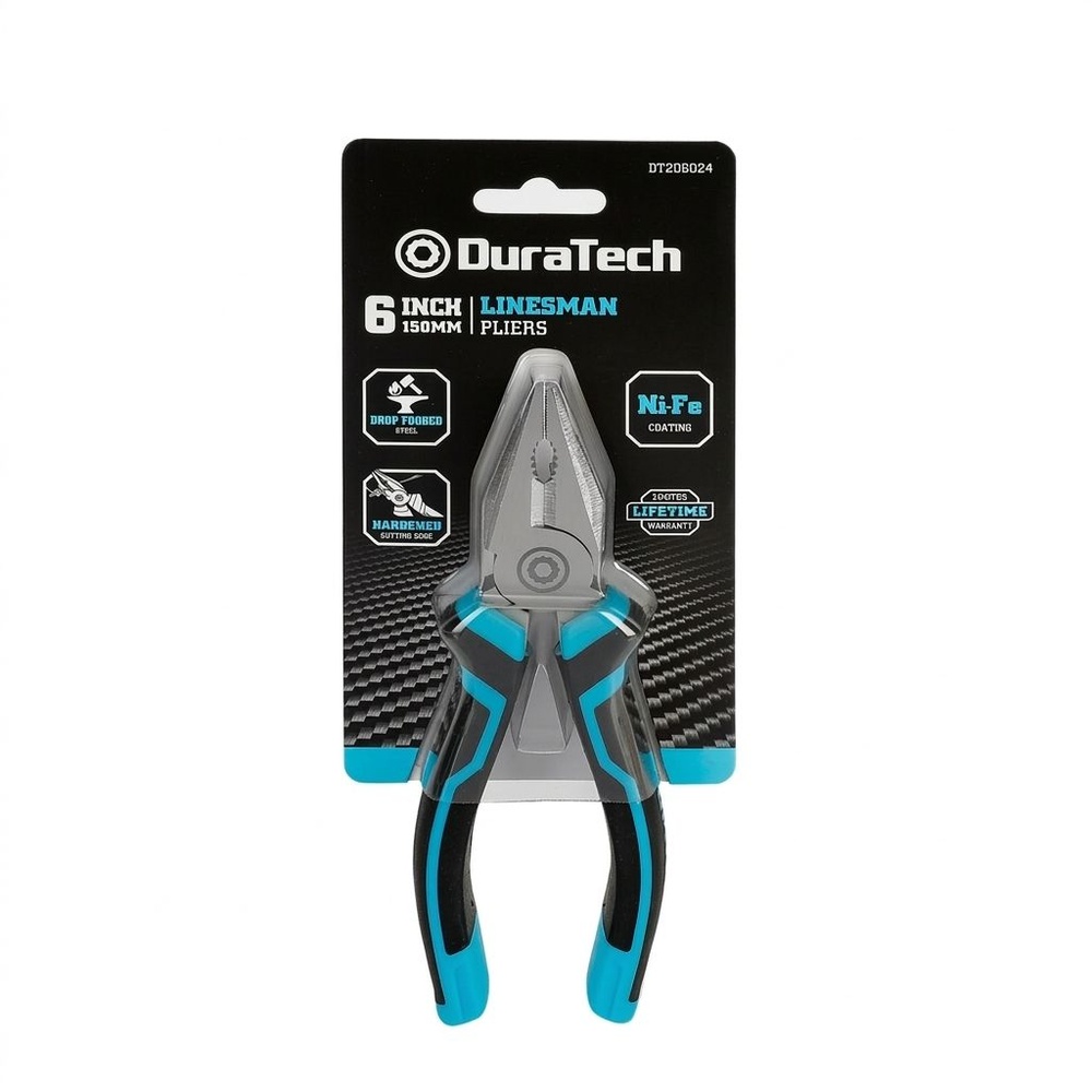 Duratech คีมปากจิ้งจก CR - V ขนาด 160 มม. (6 นิ้ว)