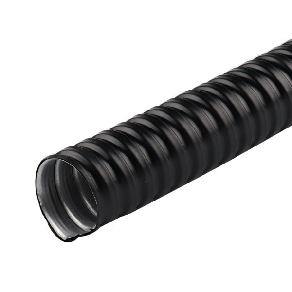 V.E.G.ท่ออ่อนเหล็กหุ้ม PVC 3/4 10M/ม้วน สีดำ