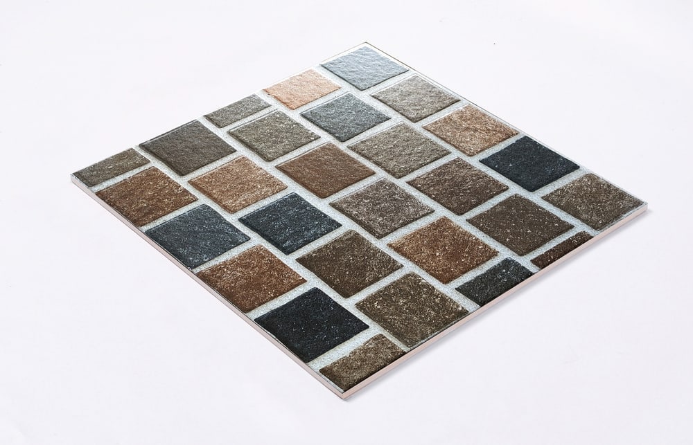 Marbella กระเบื้องเซรามิคปูพื้น 40X40 ซม. รุ่น บริคสเปน น้ำตาล ZYB369 Matt (12P)