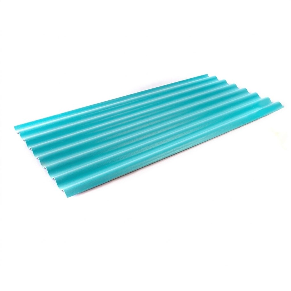โอฬาร กระเบื้องหลังคาลอนเล็ก 0.4x54x150 ซม. สีฟ้าสดใส