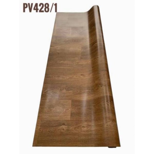 MPI กระเบื้องยาง Platinum Vinyl Floor รุ่น PV428/1 2m.X5m.หนา 2mm.ลายไม้วอลนัท
