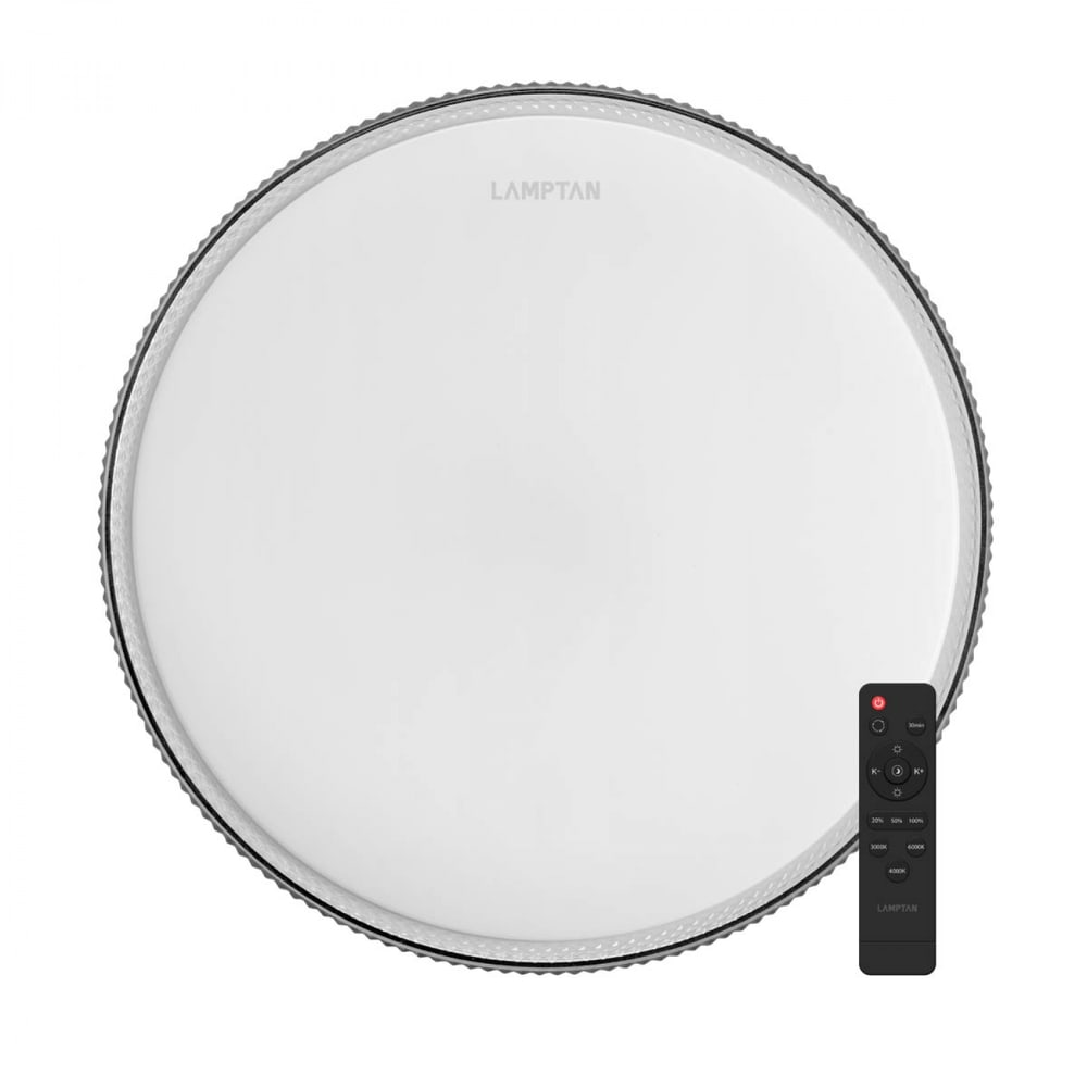 LAMPTAN โคมไฟเพดาน LED 50W รุ่น NOTCHLIGHT มัลติสมาร์ท