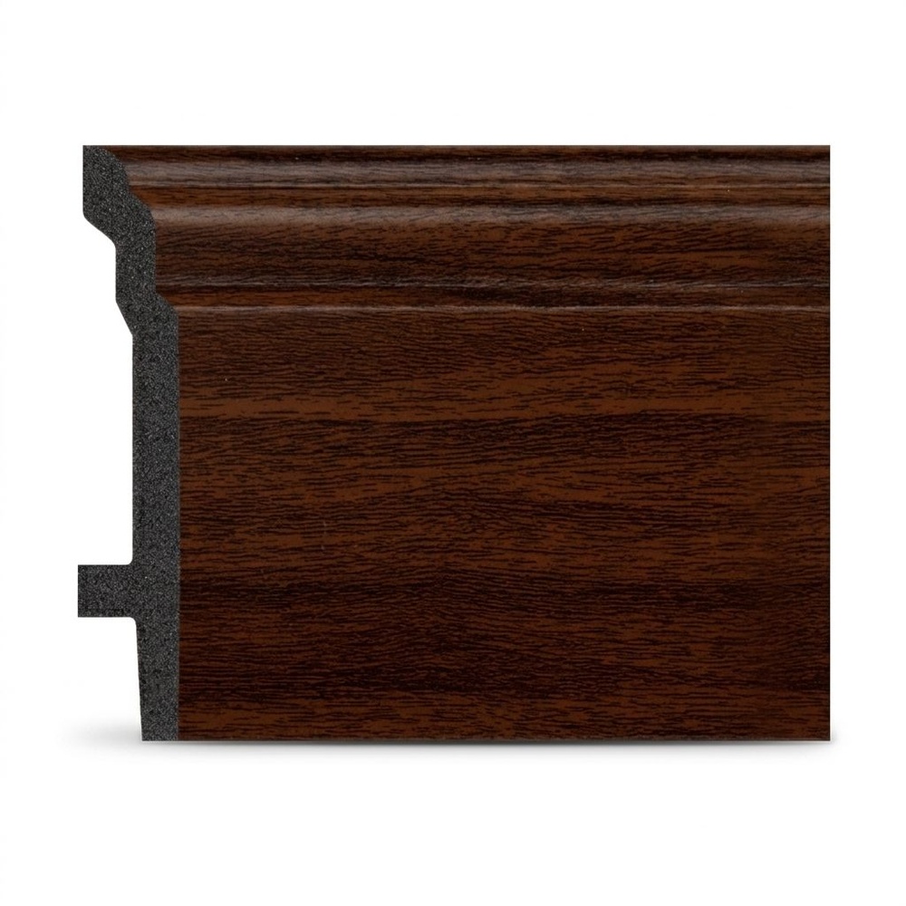 GREAT WOOD ไม้บัวพื้น PS JC193-3 92x16x2900มม. สีวอลนัท
