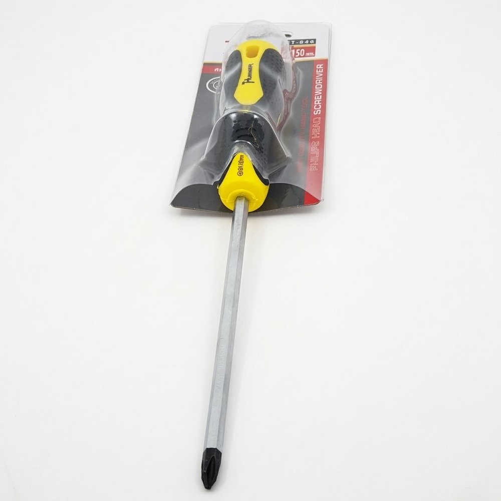HUMMER ไขควงปากแฉกหัวแม่เหล็ก รุ่น WT-846 ขนาด 6x150มม.