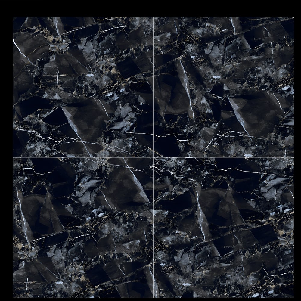 Marbella กระเบื้องพอร์ซเลน 60x60 ซม. รุ่น โปเตนโซ่ GP6656 Glossy (4P) Random