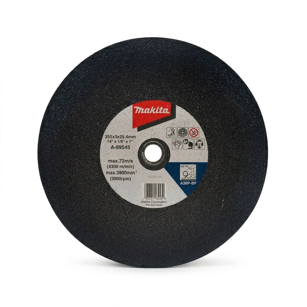 MAKITA แผ่นตัดเหล็กไฟเบอร์ 14" รุ่น A-89545