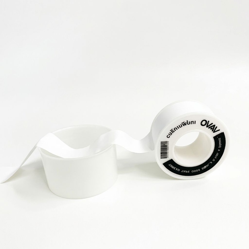 VAVO เทปพันเกลียว 25มม.x0.1มม.x25ม. รุ่น G_003 สีขาว