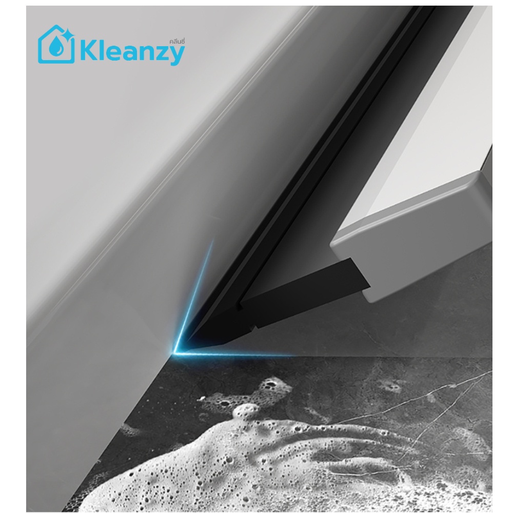 Kleanzy ยางไล่น้ำ 16 นิ้ว ด้ามอลูมิเนียม ขนาด 42x4.5x130 ซม.