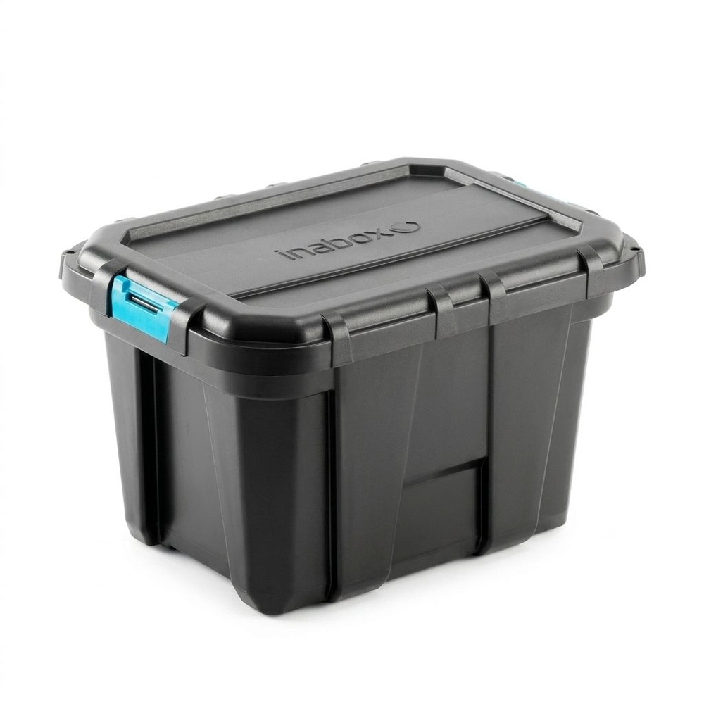 INABOX กล่องเก็บของ Heavy Forte N54391-38L ขนาด 38.3x33.1x53 cm. สีดำ