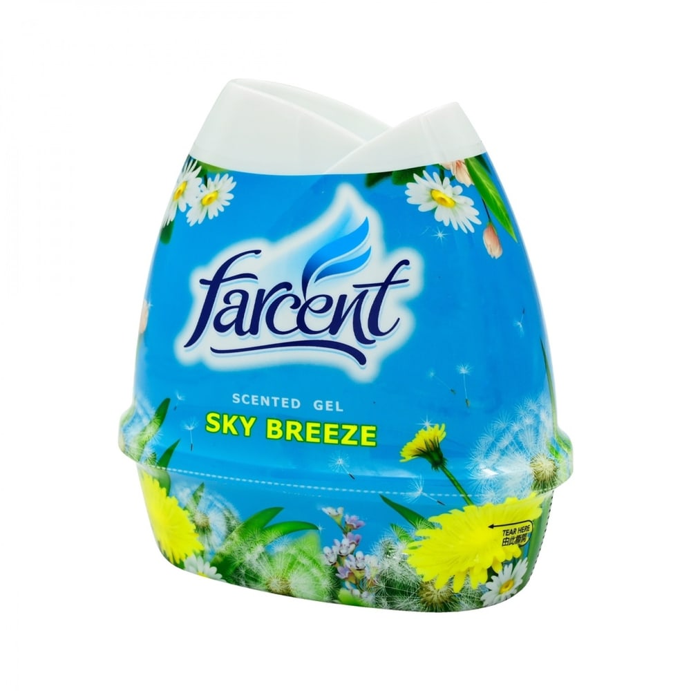 FARCENT เซ็นท์เต็ดเจล กลิ่นสกายบรีซ 200 กรัม (2แถม1/แพ็ค)