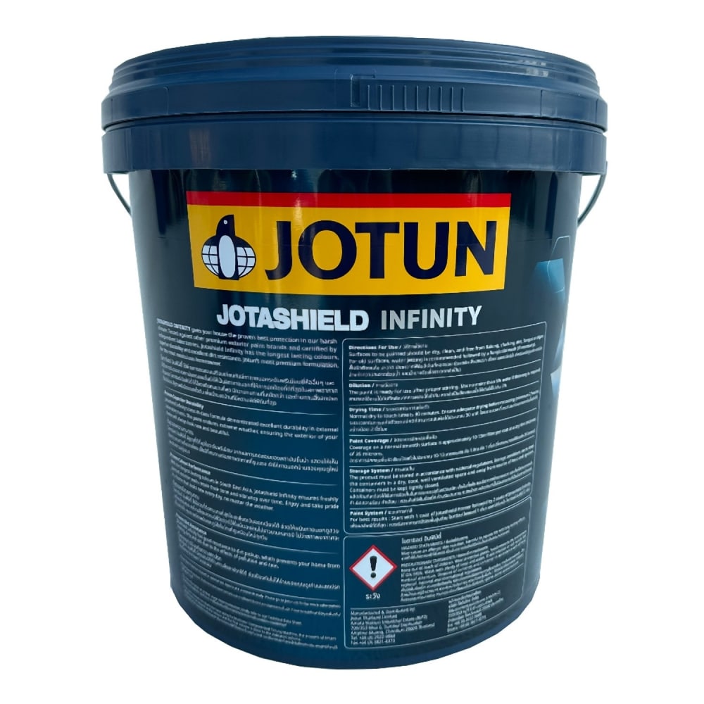 Jotun สีน้ำภายนอก โจตาชิลด์ อินฟินิตี้ กึ่งเงา เบส A ขนาด 9 ลิตร