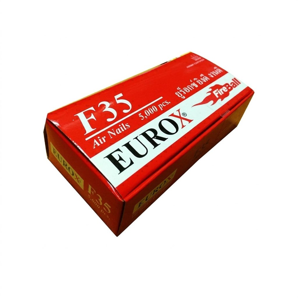 EUROX ตะปูปืนลมขาเดี่ยวยิงไม้ 35mm.รุ่น F35 สีแดง
