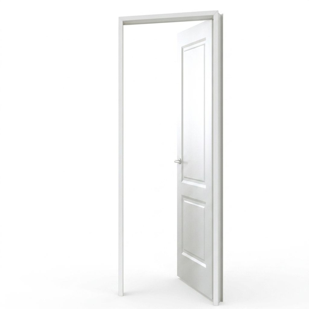 BATHIC วงกบ UPVC รุ่น STANDARD FU1-PRE1 ขนาด 80x200 ซม. สีขาว (2"x4")