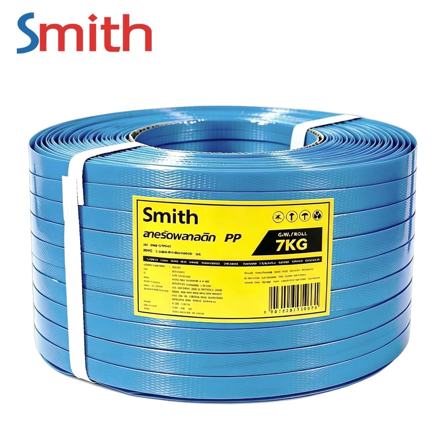SMITH สายรัดพลาสติก PP ขนาด 15MM.x7KG สีน้ำงิน