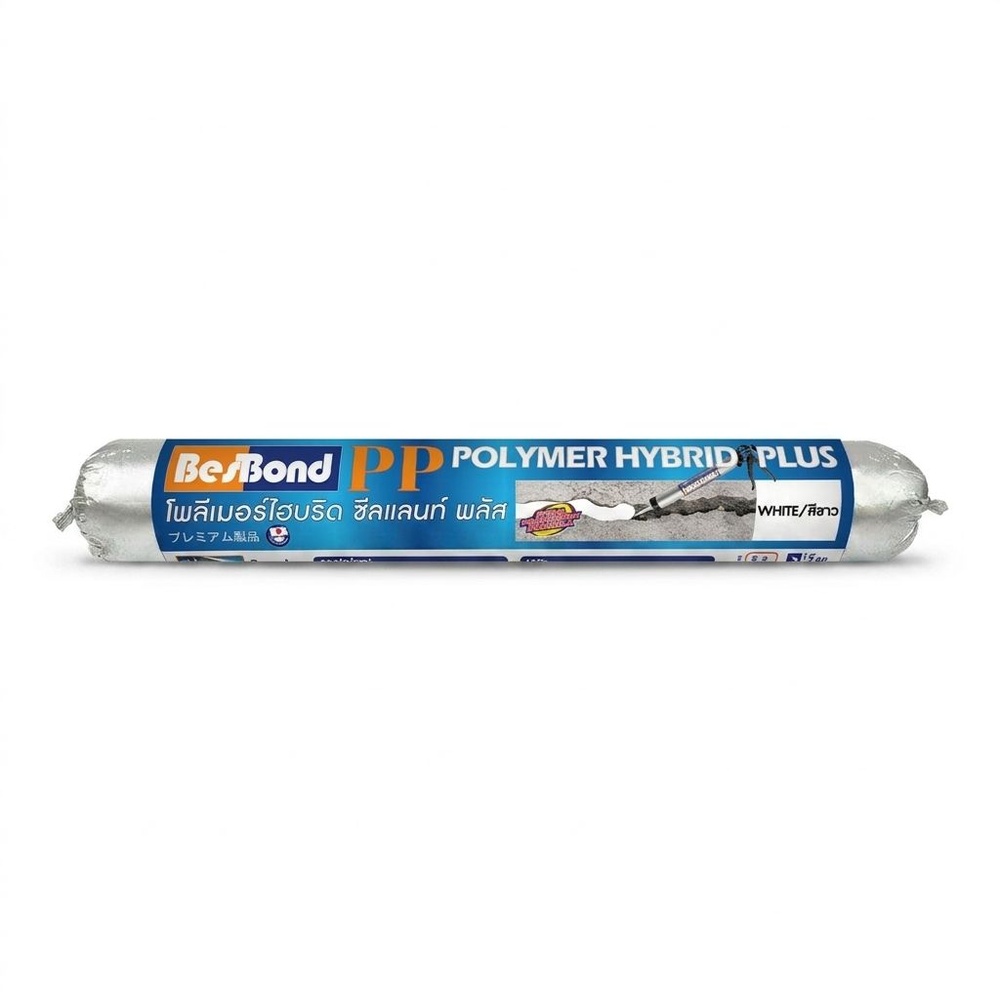 BESBOND พีพี โพลีเมอร์ ไฮบริด ซีลแลนท์ พลัส 600มล. สีขาว