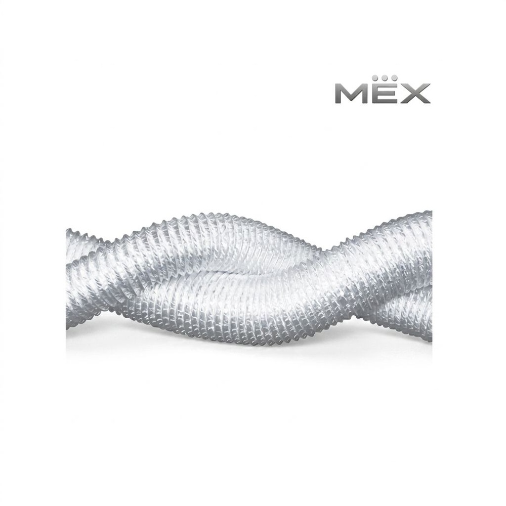 MEX ท่อนำอากาศขนาด 4 นิ้ว SM-B152 สีโครเมี่ยม