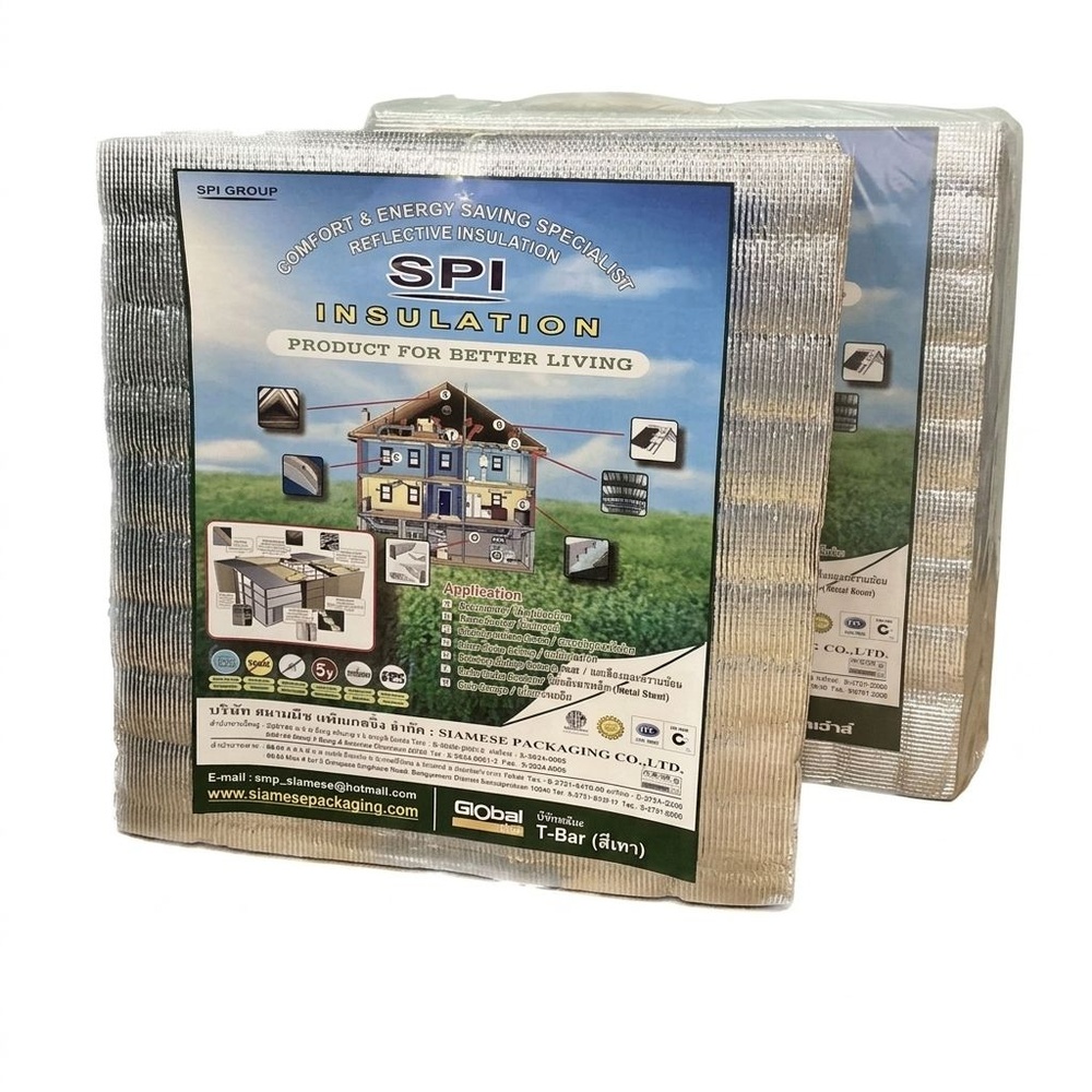SPI ฉนวนกันความร้อนPE ทีบาร์ 10มม.x60x60ซม. (10แผ่น/แพ็ค)