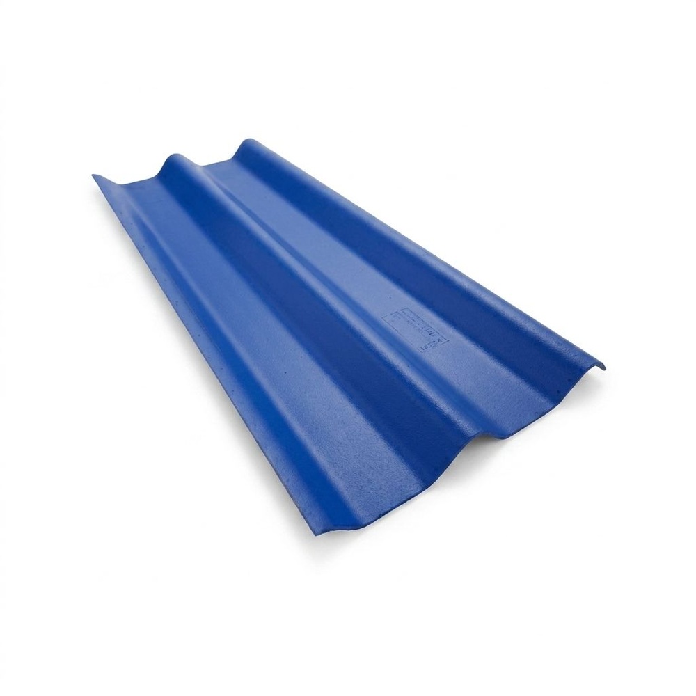 ตราเพชร กระเบื้องหลังคาลอนคู่ 0.4x50x120 ซม. สีฟ้ารุ่งโรจน์