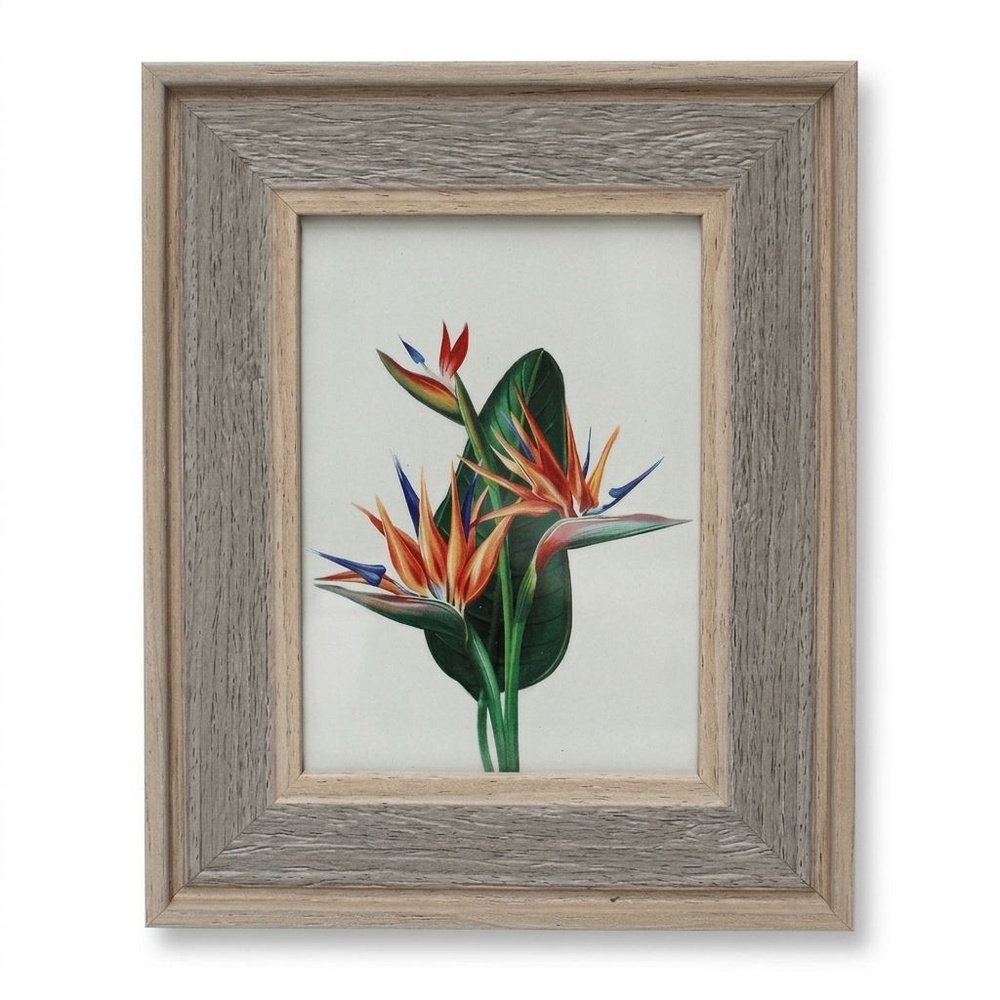 กรอบรูป ขนาด 4x6นิ้ว ลายไม้ สี Grey wood