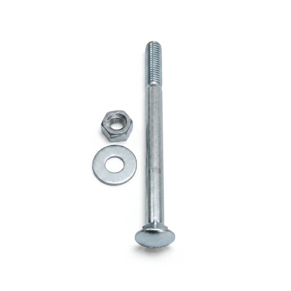 น็อตหัวกลมตีเย็น ขนาด 1/2"x6"( 1 กก./ถุง)