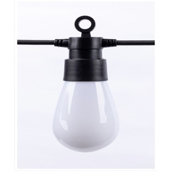 EILON ไฟระย้าตกแต่งเทศกาล โซลาร์เซลล์ 10 หลอด ยาว 8เมตร 10W รุ่น ETDC-8M10D-QBRGB แสง RGB