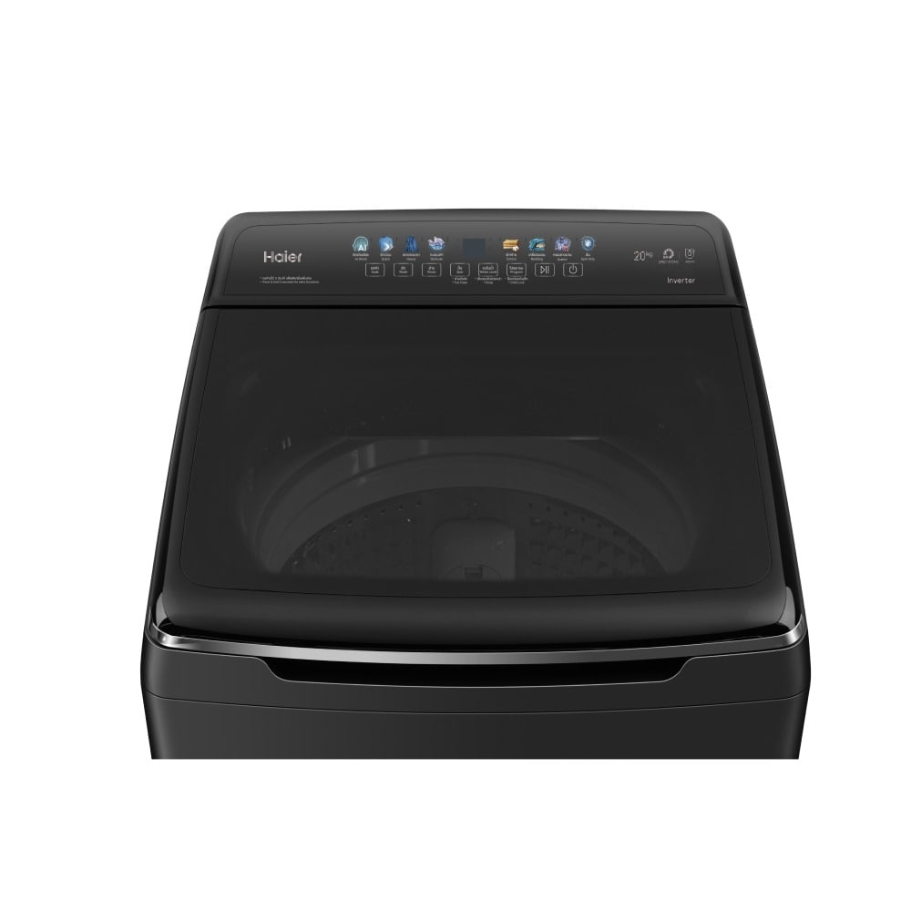HAIER เครื่องซักผ้าฝาบน ขนาด 20 กก. รุ่น HWM200-B2158B สีดำ