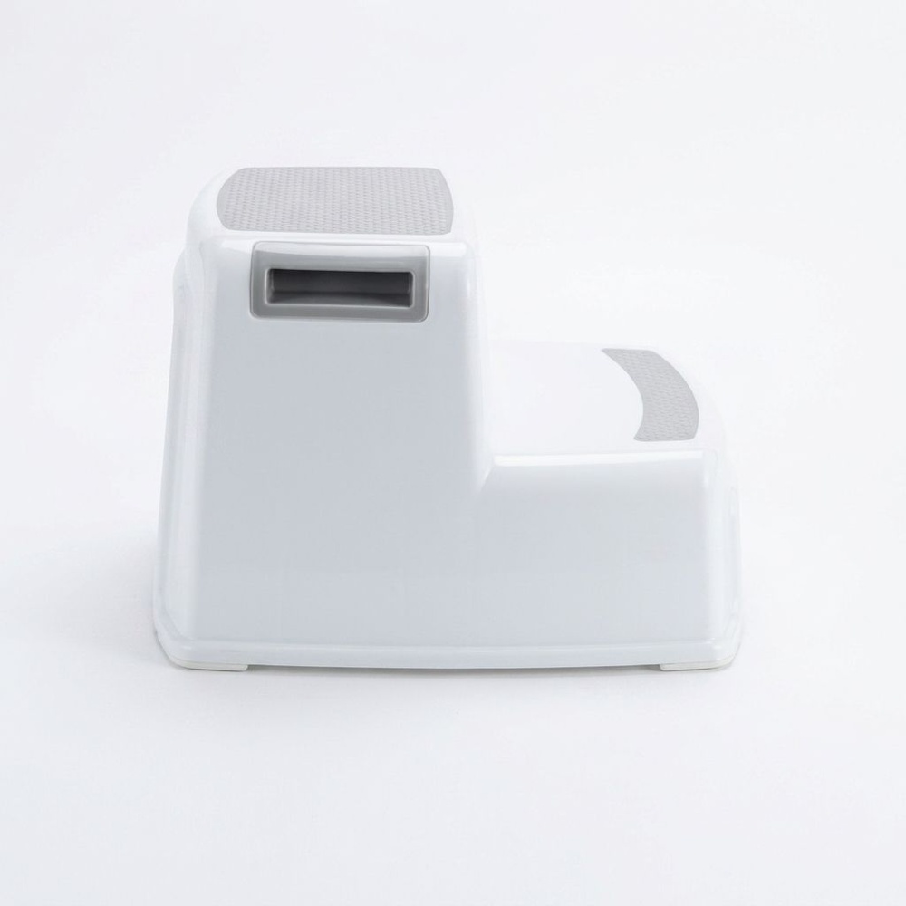 SAKU เก้าอี้สตูล 2 ชั้น TG59339 สีขาว-เทา