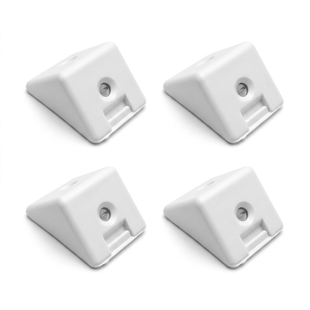 PANSIAM ฉากพลาสติกพร้อมฝาปิด ขนาด 22x22x3mm. (4ตัว/แพ็ค) PANSIAM
