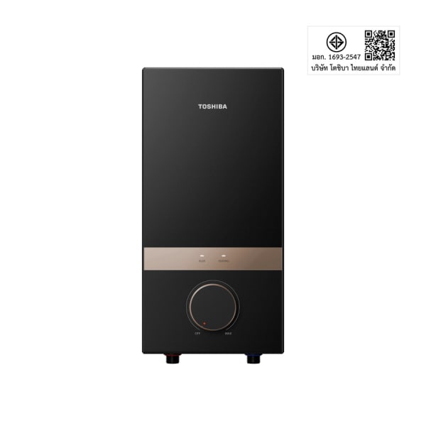 TOSHIBA เครื่องทำน้ำอุ่น ขนาด 4507 วัตต์ รุ่น TWH-45MCNTH(K)-KB สีดำ